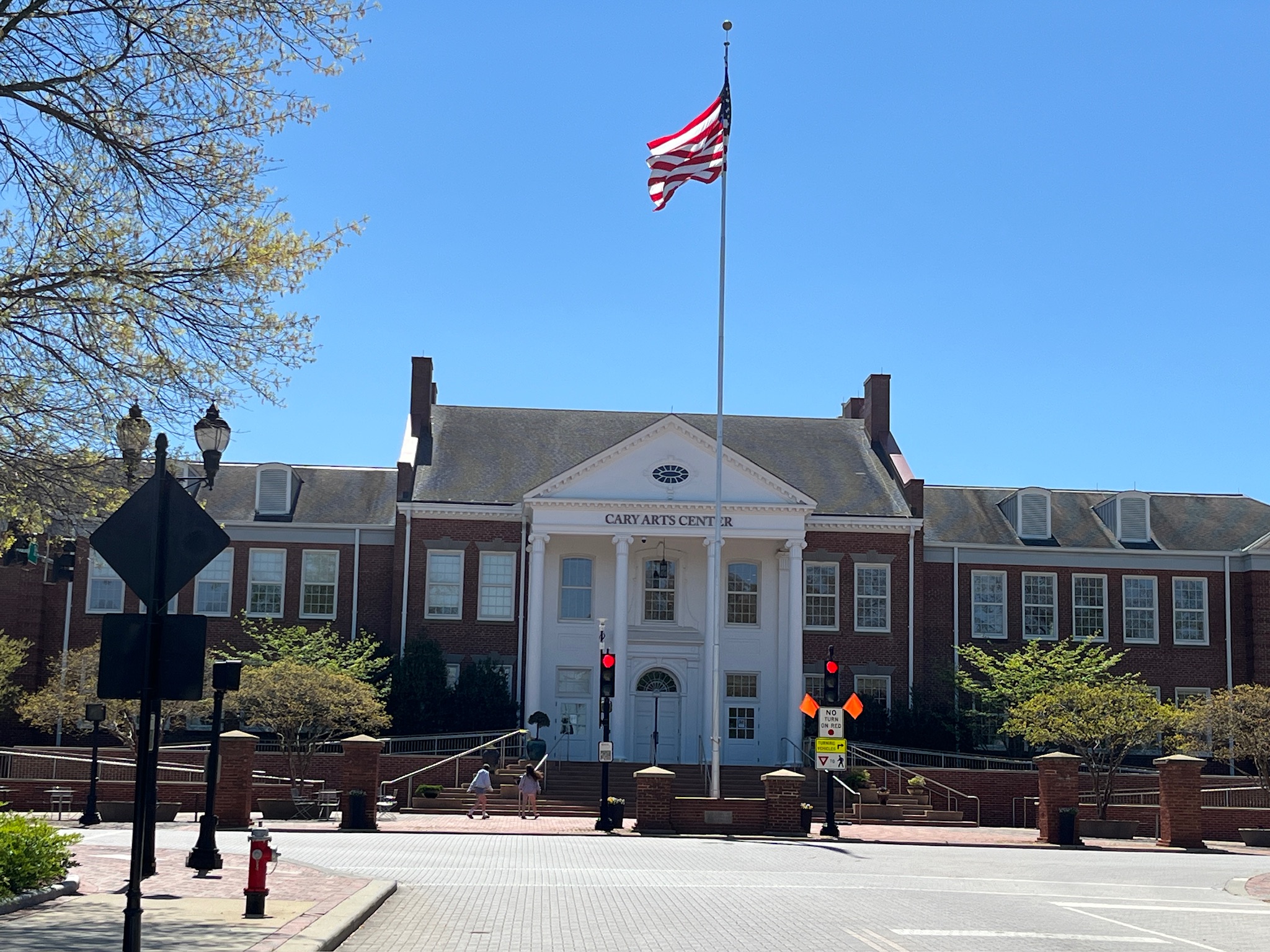 Cary Arts Center building in downtown Cary, North Carolina